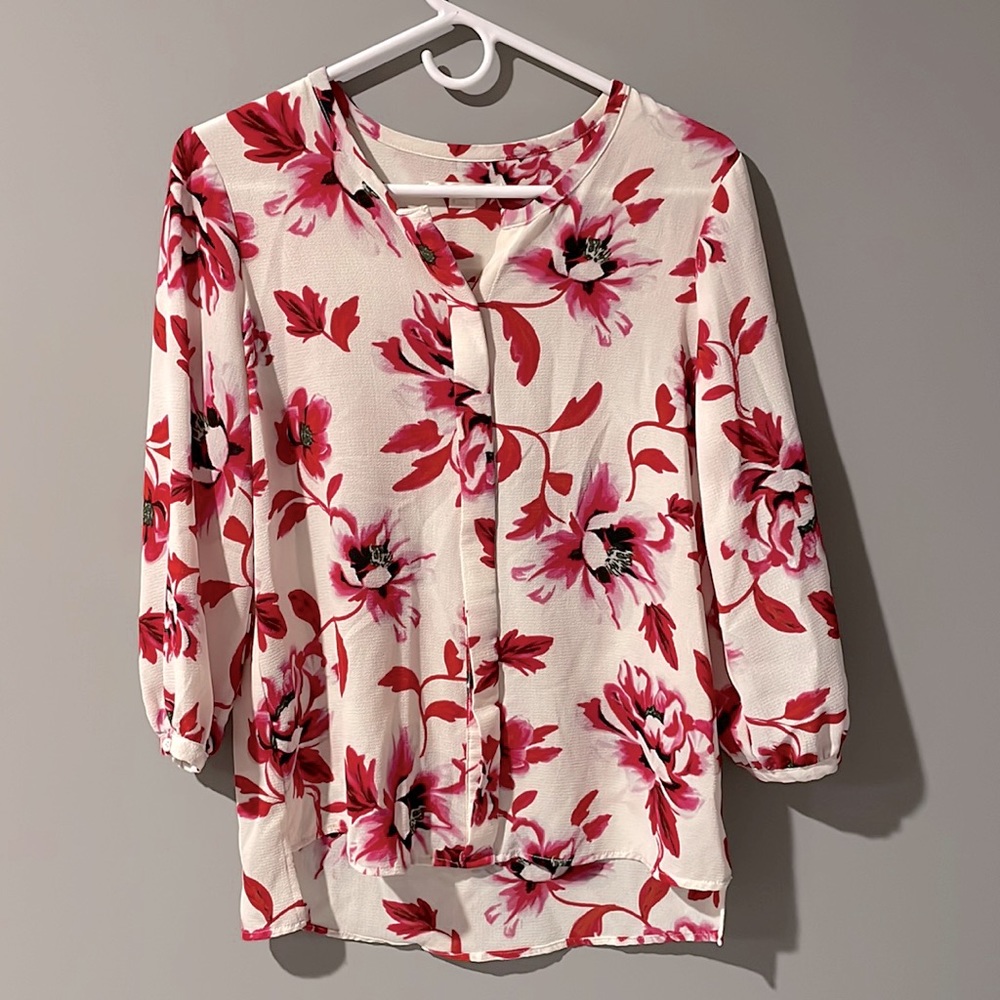 c&e Women’s Floral Bohemian Top